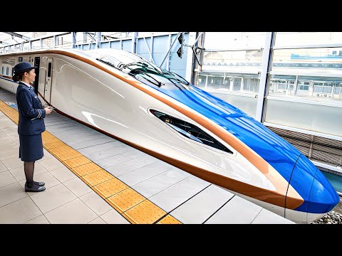 First Class on Japan's Bullet Train Shinkansen - Tokyo to Kyoto (unusual route)