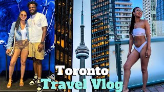Toronto Travel Vlog | Day in the Life with my fiancé, downtown, shopping, food, nightlife
