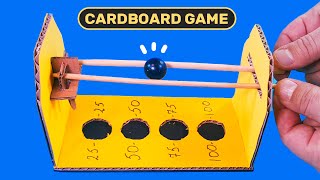 How to make Game from cardboard. Easy DIY Tutorial for Everyone. No electronic components required!
