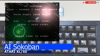Atari XL/XE -=AI Sokoban=-