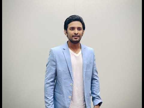 Shashank kumar Character-Madhav a strong man addressing the people..