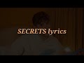 JVKE - SECRETS Lyrics 1 hour