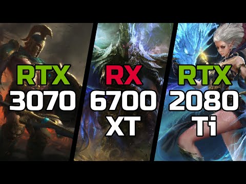 RTX 3070 vs RX 6700 XT vs RTX 2080 Ti - Test in 19 Games
