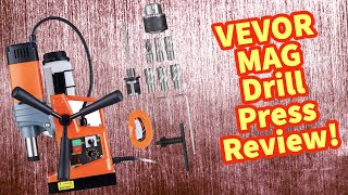 VEVOR 6 In 1 Mag Drill Press Review & Demo!