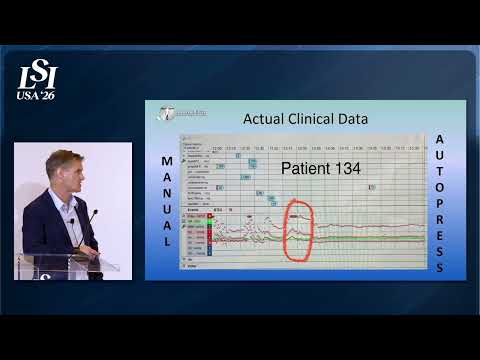 William Harrity, M.D., AutoMedicus Corporation - Automated perioperative blood pressure control | LSI USA '26