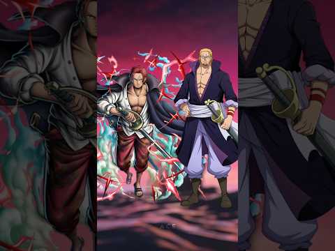 Shanks 🆚 Rayleigh /Who is Strongest/ #onepiece #shorts #anime #trending #luffy #shanks