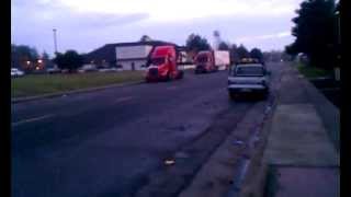 truck drivers mistakes parking, bad parking skills