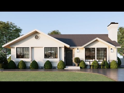 39'x29' (12x9m)  Explore Cozy &  Elegant 3-Bedroom Cottage House