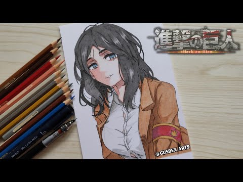 Drawing Pieck Finger - Cart Titan - Attack on Titan/Shingeki no Kyojin 進撃の巨人