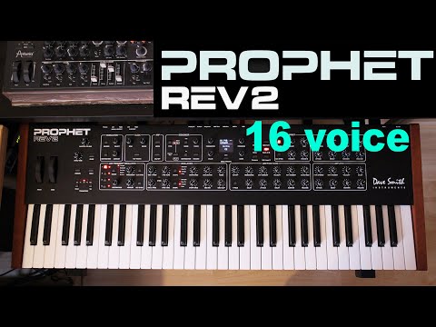 Prophet Rev2 Demo 1: The 16-Voice Dave Smith Instruments beast