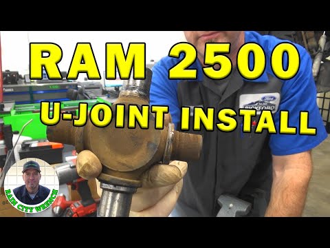 RAM 2500 U-JOINT INSTALL