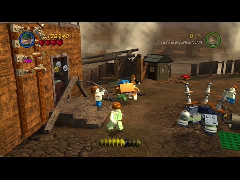 LEGO Indian Jones 2 100% Walkthrough Part 16: Kingdom of the Crystal Skull Part 1 Hub [1/2]