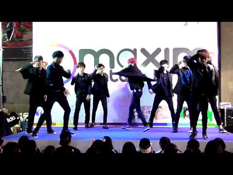 140914 Neo Planet cover EXO - Overdose + Growl @THE LOST PLANET in BANGKOK 2014 (Maxim contact lens)