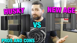 Husky heavy duty vs New Age pro garage cabinets. Which shoul
