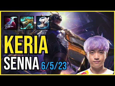 KERIA - SENNA vs RELL Support - KR Grandmaster - Patch 11.3