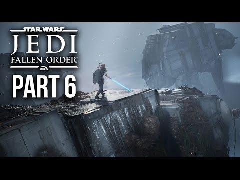 Star Wars Jedi Fallen Order Gameplay Walkthrough Part 6 - AT-AT (Full Game)