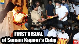 NANA Anil Kapoor welcomed Sonam Kapoor's Baby at Home & Distributes Sweets to Paps & Cops