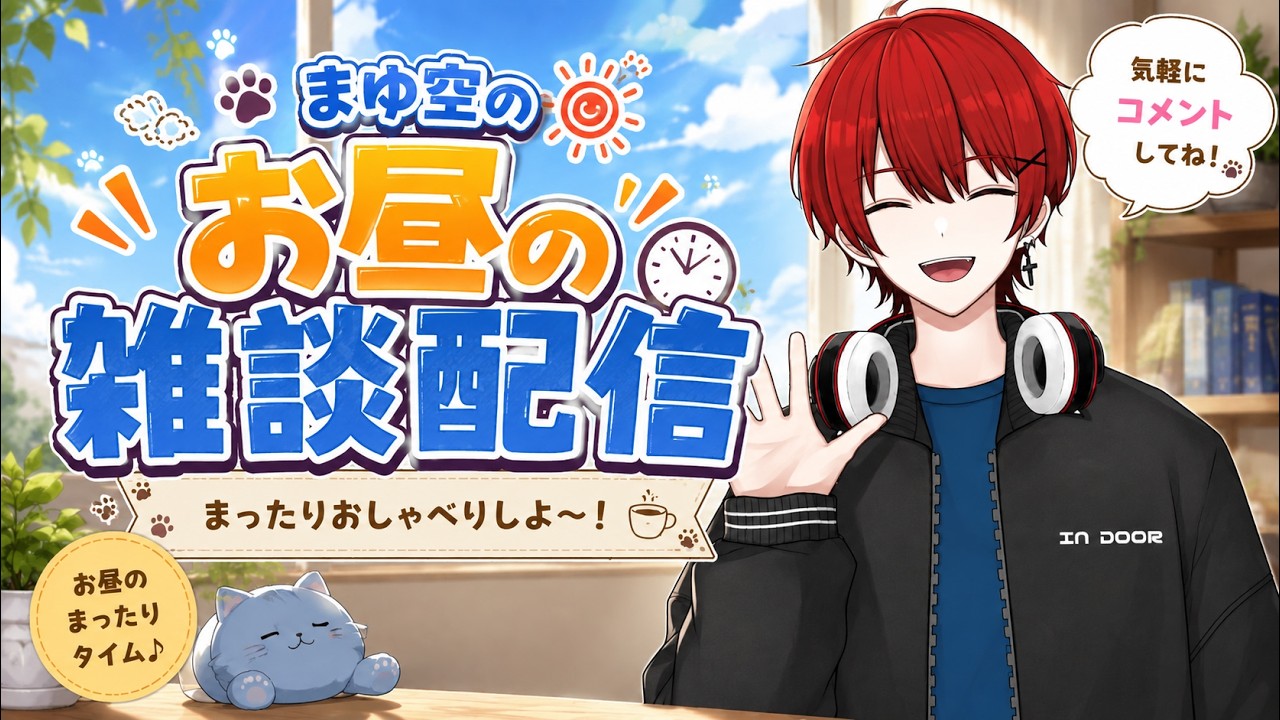 【#雑談 】みんなとお話し～（縦型）