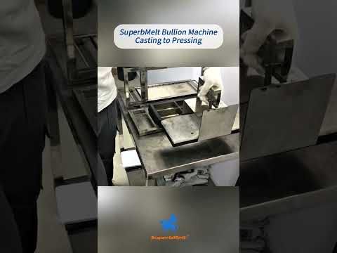 How to Make Mirror-Finish Gold Bars with Your Custom Logo