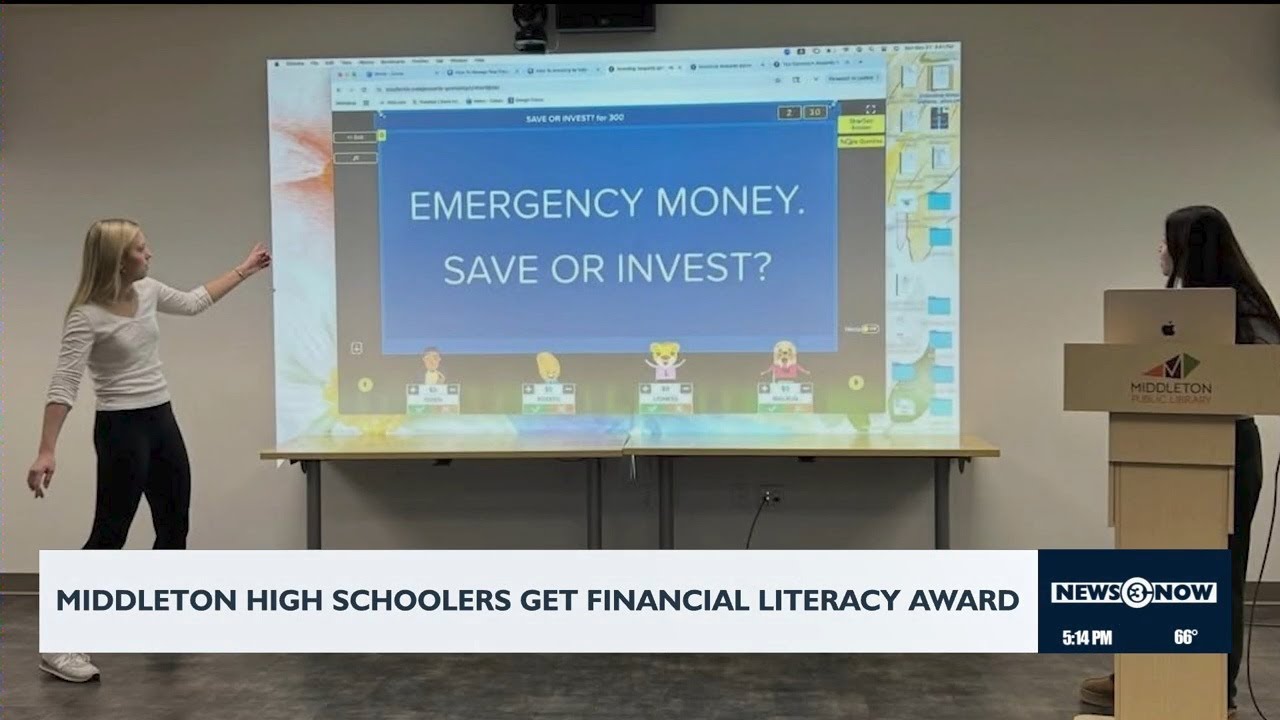 Middleton students get financial literacy award