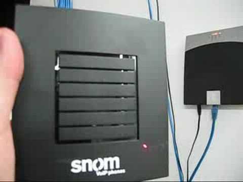 SNOM D335 VoIP telefonas (SIP) video