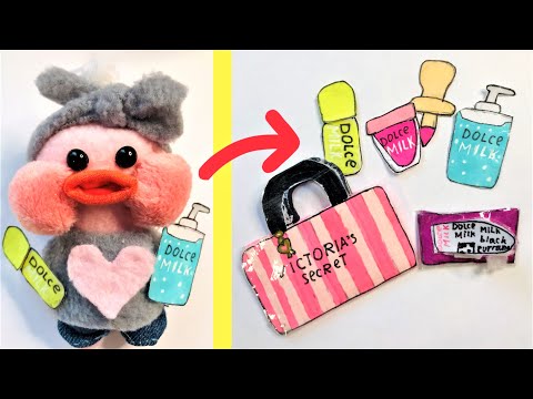 КОСМЕТИКА для УТИ ЛАЛАФАНФАН из тт СВОИМИ РУКАМИ / ИДЕИ для уточки Lalafanfan #shorts