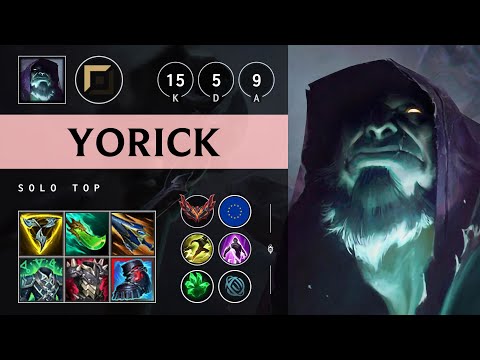 Yorick Top vs Ambessa - EUW Grandmaster Patch 25.21