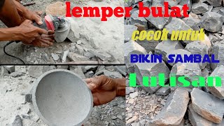 Download lagu the process of making lemper/round mortar from genuine stone mp3