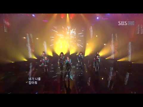 Rainbow - Mach (Rainbow - Mach) @ SBS Inkigayo Popular song 101031