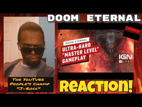 Doom Eternal 9 Minutes Of Master Level Gameplay Reaction