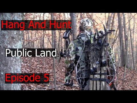 Indiana Public Land Hang and Hunt Archery Whitetail November 3-5, 2020 Episode 5
