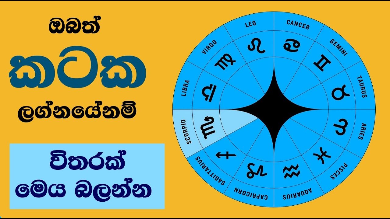 ඔබත් කටක ලග්නයේනම් විතරක් මෙය බලන්න Cancer Zodiac Sign Explained
