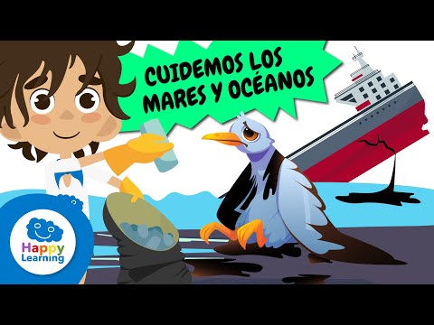 🌊Cuidemos los Mares y Océanos 🌍 | Medioambiente | Vídeos Educativos para Niños | @HappyLearningES