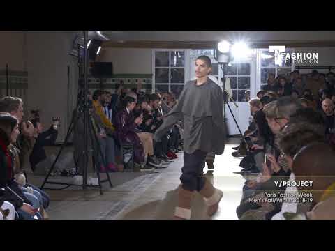 Y/PROJECT Paris Fashion Week Men's Fall/Winter 2018-19