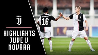 ملخص مباراة ودية مصغرة : يوفنتوس 4 × 0 نوفارا ( اغسطس 2019 )