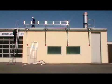 RSS Roof   Mounting 12 m Sloping Roof System