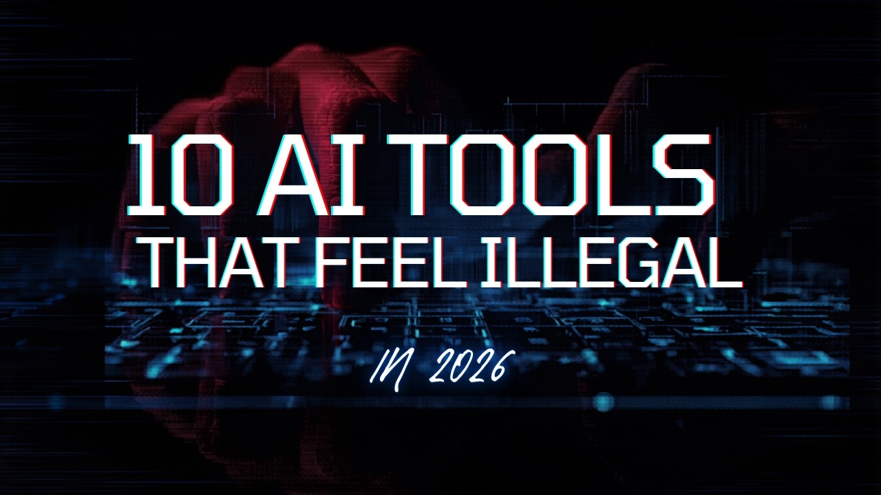 10 AI Tools That Feel Illegal To Know