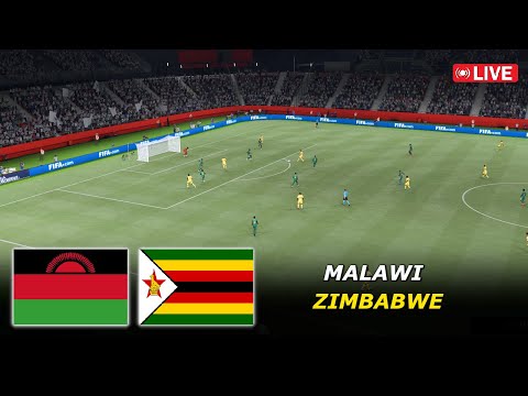 🔴Malawi vs Zimbabwe | International Friendly Football Match 2025 | eFootball PES 21 Simulation