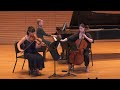 Piano Trio in E-flat Major, op. 70, no. 2 by Beethoven // I. Poco sostenuto -- Allegro ma non troppo