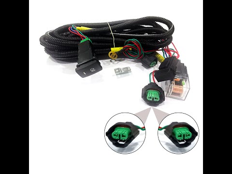 AUTO PEARL Wire kit with socket, relay, & switch for City ZX 2009