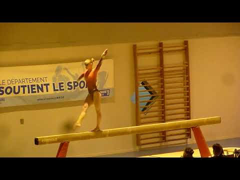 Valeria Osipova UKR Balance Beam Haguenau Top 12 2018