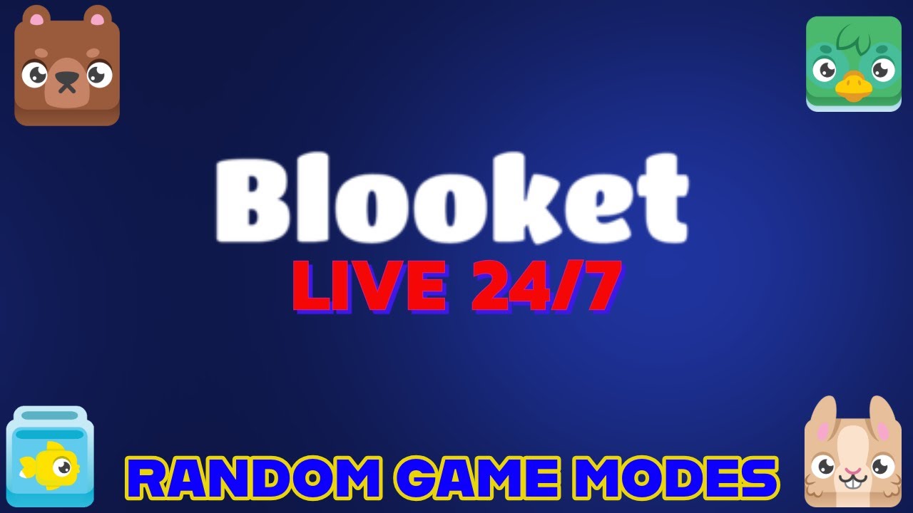 🔴Blooket Live 24/7 | Anyone Can Join | Play Against Others