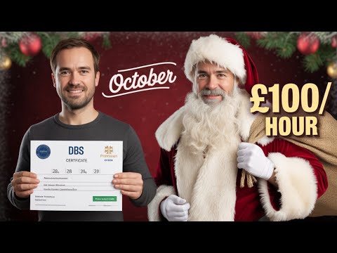 Start a Professional Santa Claus Business UK | Low-Cost Seasonal Side Hustle 2026 - low-cost business idea