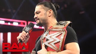 Roman Reigns relinquishes the Universal Title to b