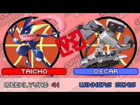 WeeklyVac 41 - SSBU - Taicho (Greninja) vs Oscar (ROB)