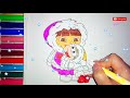 Dora The Explorer Snow Winter Friends Снег Зима Друзья