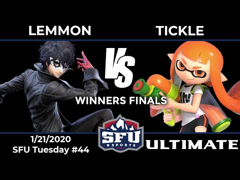 SFU Tuesday #44: Lemmon (Joker, Bayonetta) vs Tickle (Inkling) - Winners Finals
