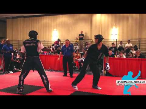 Kevin Walker v Byron Shepard - Men's Sparring - 2015 Diamond Nationals