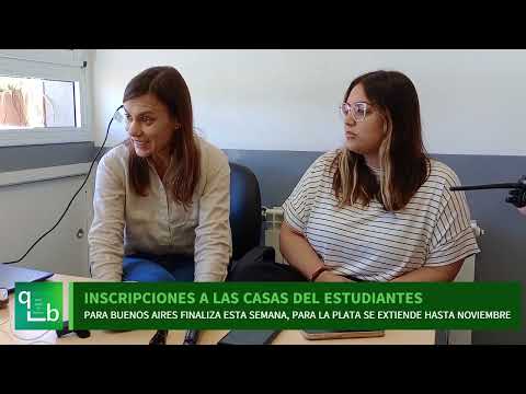 INSCRIPCIONES A LAS CASAS DEL ESTUDIANTES EN BUENOS AIRES Y LA PLATA