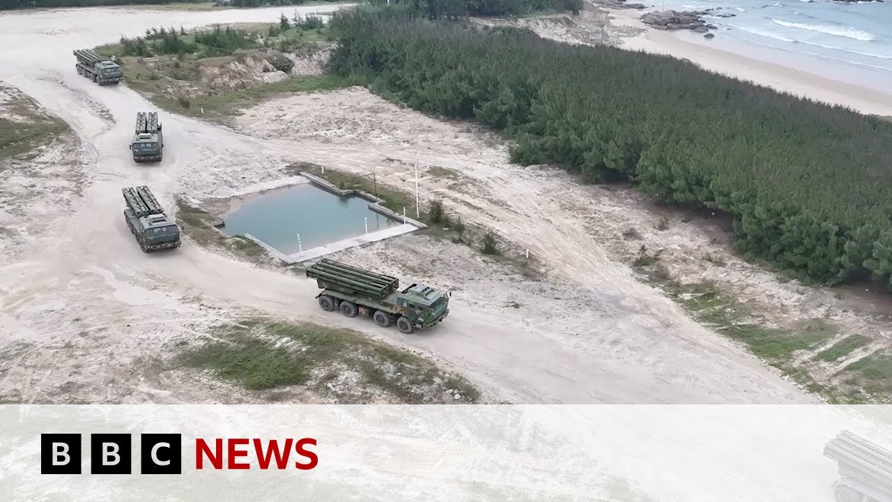 China 'punishes' Taiwan president's remarks with new military drills | BBC News